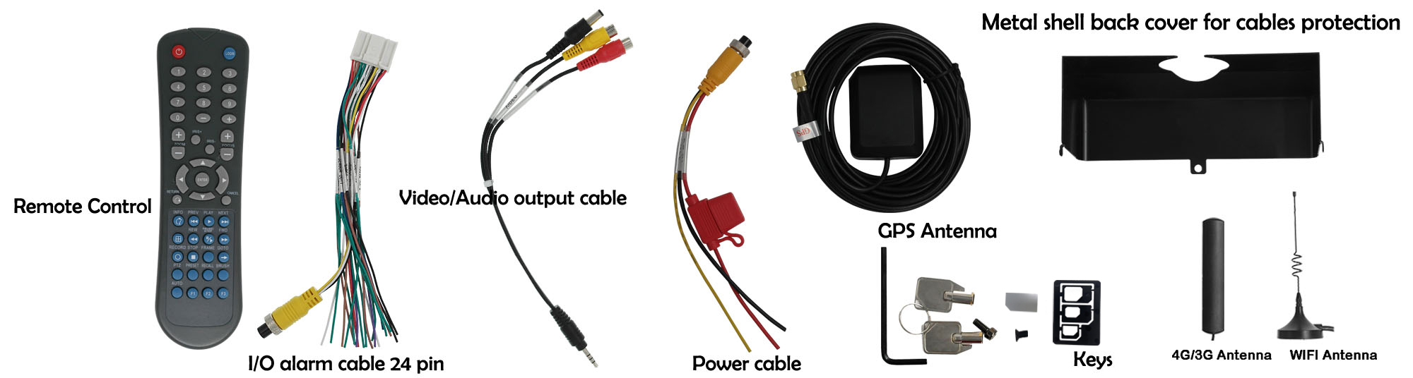 GPS Mobile Network Video Recorder support 8 cameras Picture4