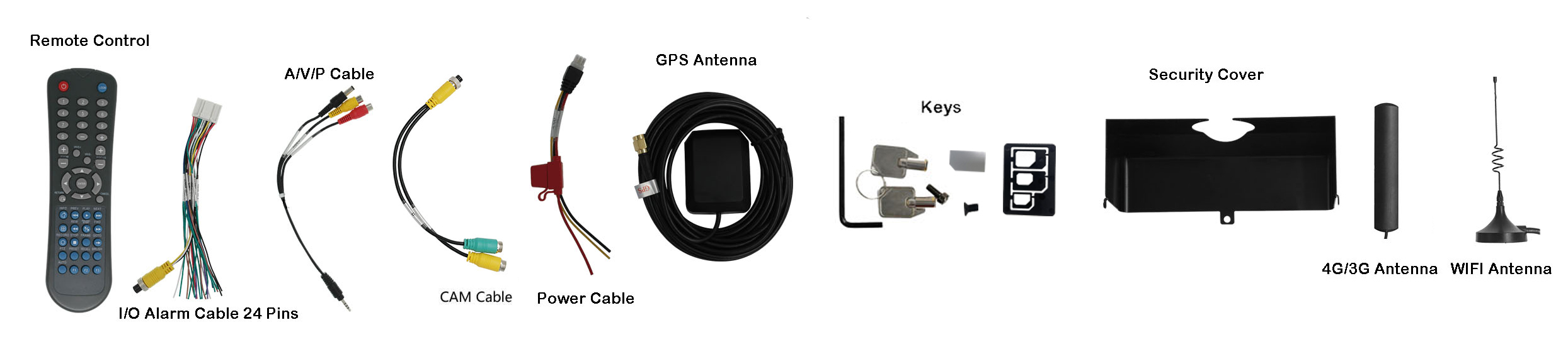 Hard disk 8CH MDVR for school bus tracking with gps Picture4