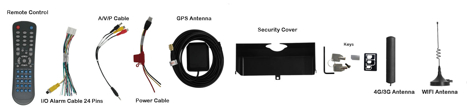 1080P 3G Mobile DVR with GPS Car tracking Picture4
