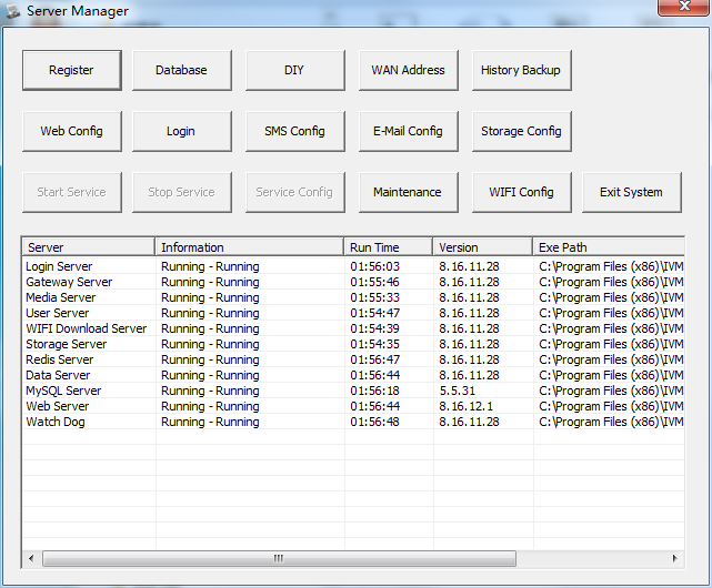 IVMS Server for Intelligent Vehicle Monitoring System Picture1