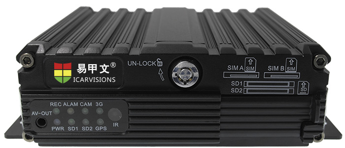 4ch AHD Mobile DVR with GPS WiFi online fleet management Picture1