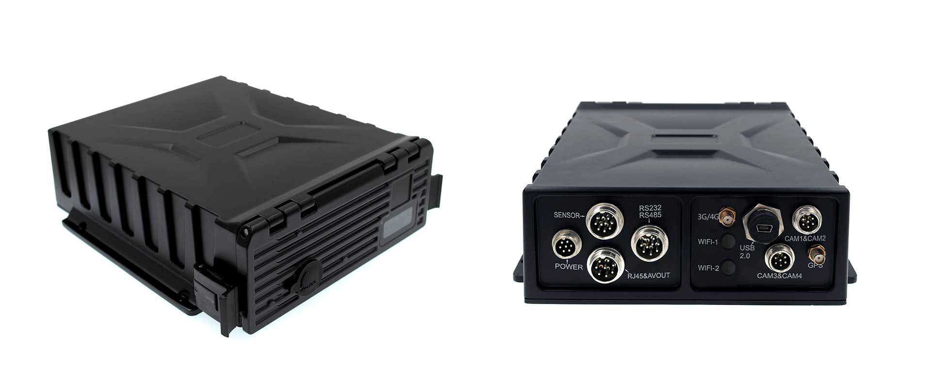 Full HD 4CH 3G Mobile DVR Built-in GPS Picture3