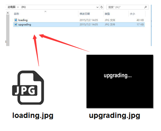 How to upgrad the MDVR's logo by USB/SD card Picture3