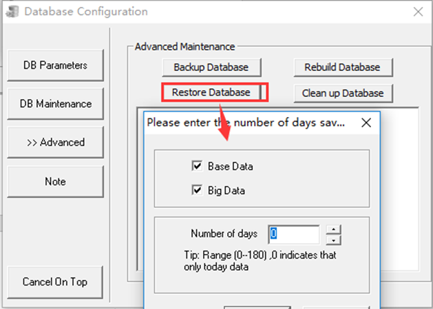 IVMS Server Database Definition Picture8