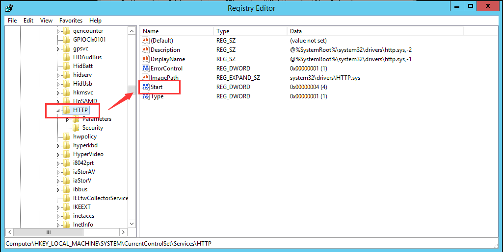 How to fix the web port occupied by NT kernel Picture6