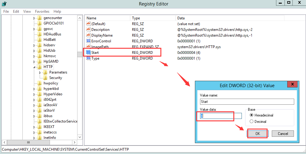 How to fix the web port occupied by NT kernel Picture8