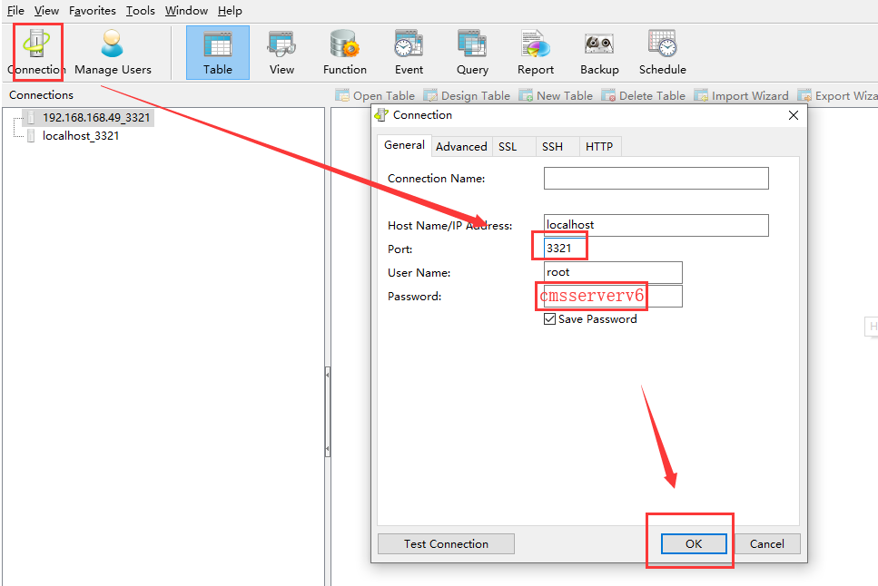 IVMSServer Mysql enable remote access Picture3