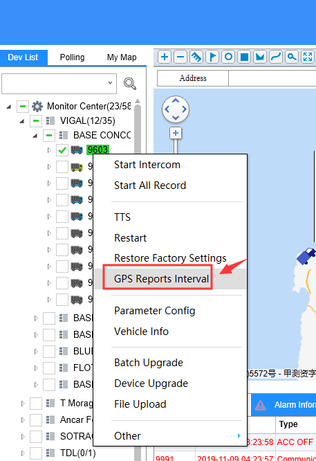 How to change the GPS update time in IVMS client side Picture3
