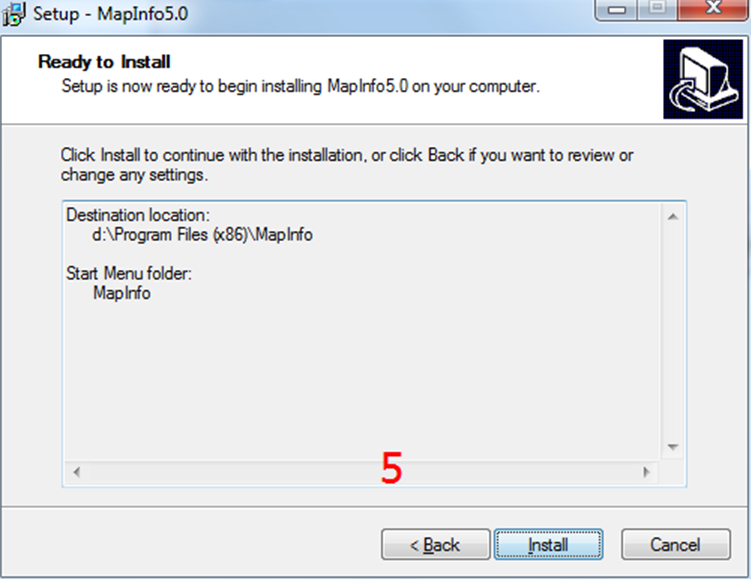 How to use Mapinfo load the map Picture8