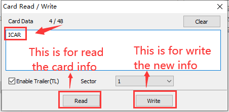 How to use CWD10 write RFID card Picture4