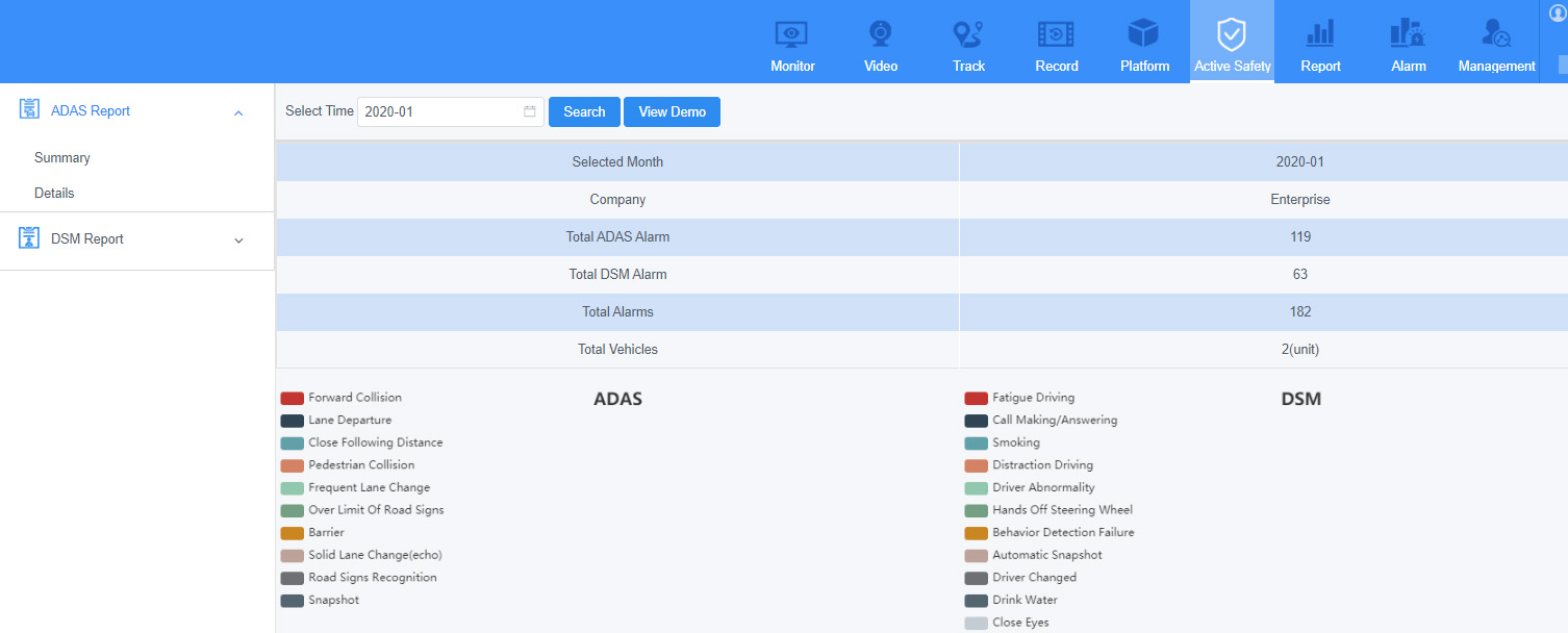 Introducing our new Web Fleet management Picture8