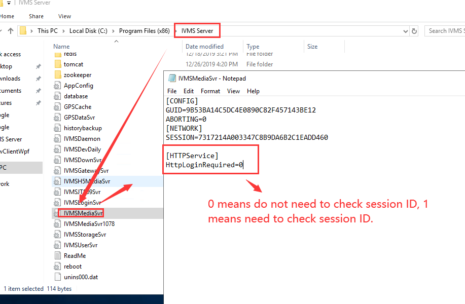 How to remove the Session ID for customer integrated API Picture2