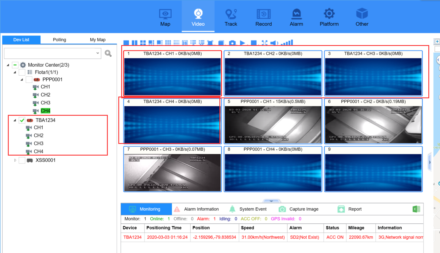 How to solve Preview video stream and Get the parameters failed Picture1