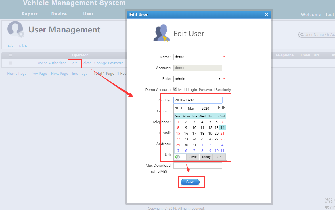 How to solve the IVMS Client show account overdue at login page Picture3