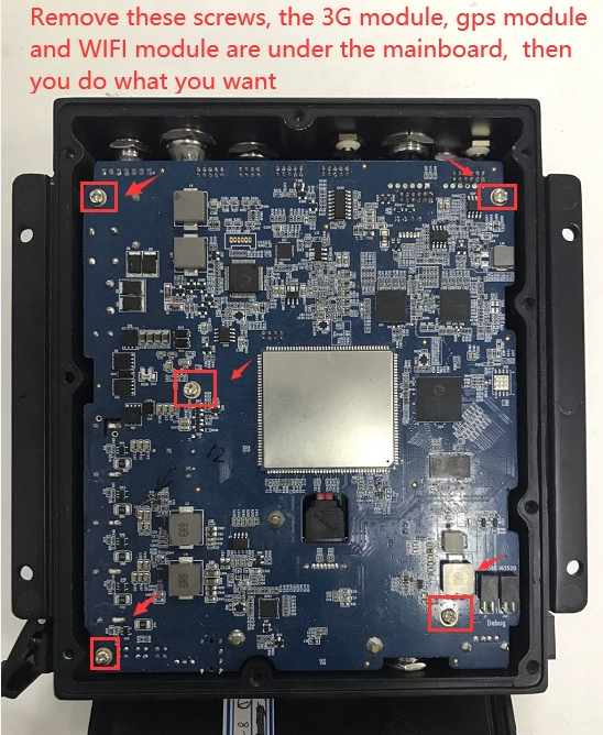 How to remove the enclosure of MDVR Picture2