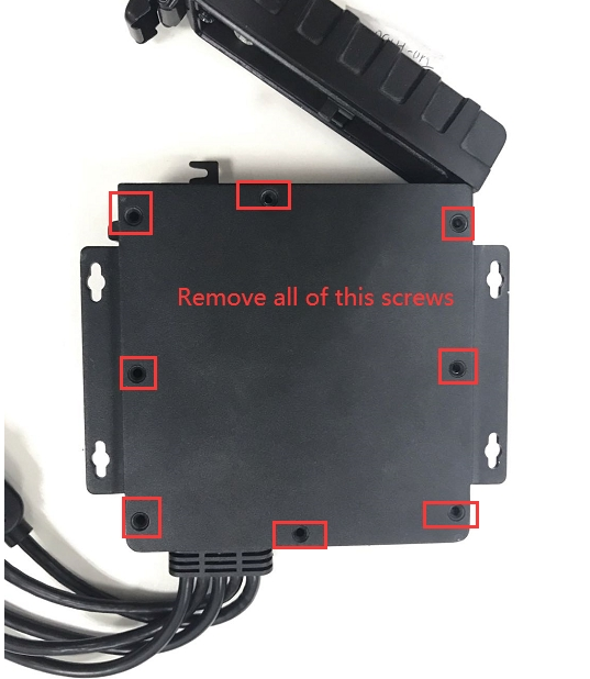 How to remove the enclosure of MDVR Picture3