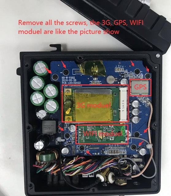 How to remove the enclosure of MDVR Picture4