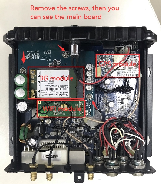 How to remove the enclosure of MDVR Picture7