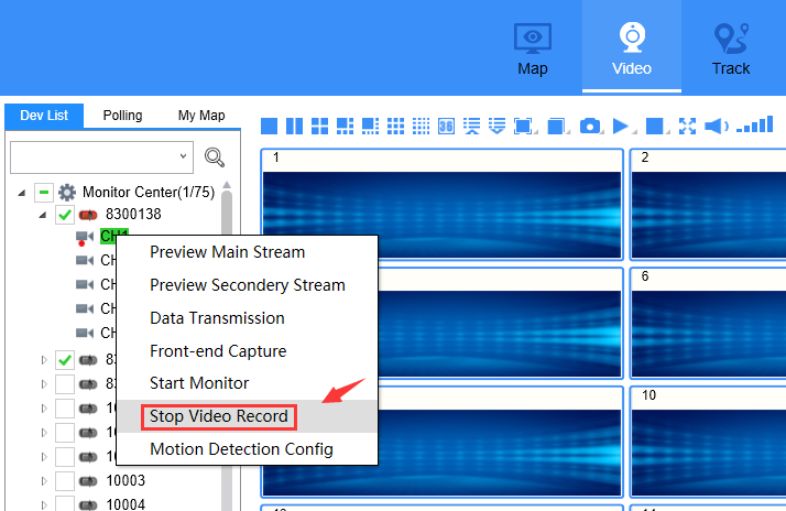 How to generate grec file from IVMS Client side Picture6