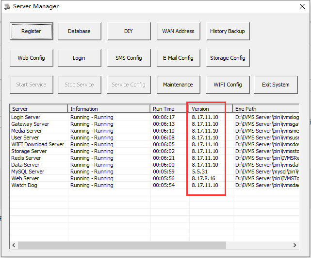 How to solve the media server and gateway automatically stop problem Picture1