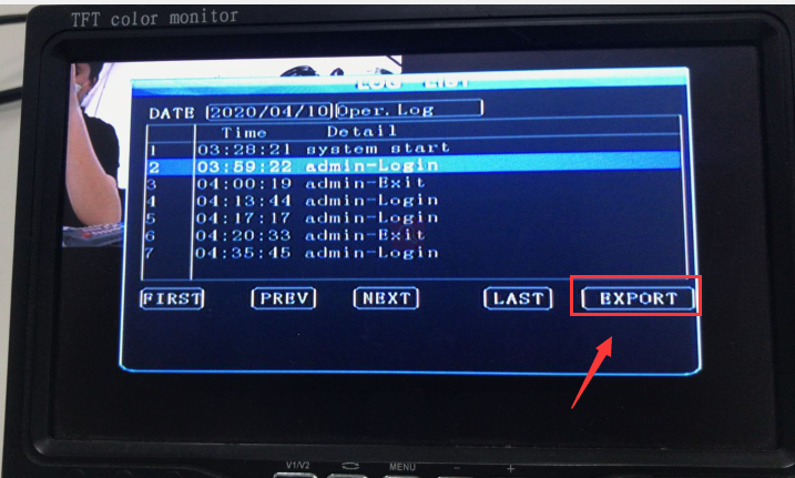 How to solve the USB/SD card can not export MDVR parameters Picture7