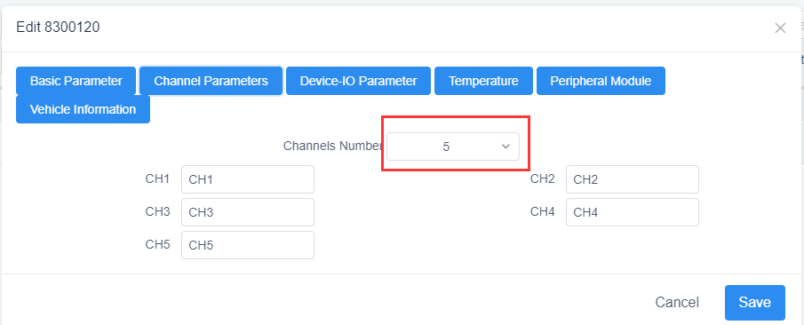 How to add the channel numbers Picture6