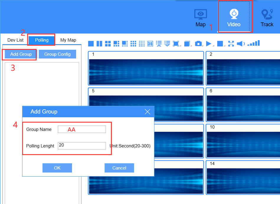 How to play each channels’ real-stream cyclically Picture1