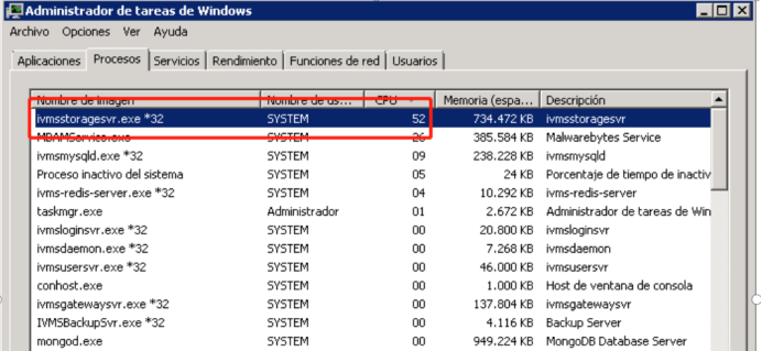 How to solve high CPU issue due Storage Server Picture1