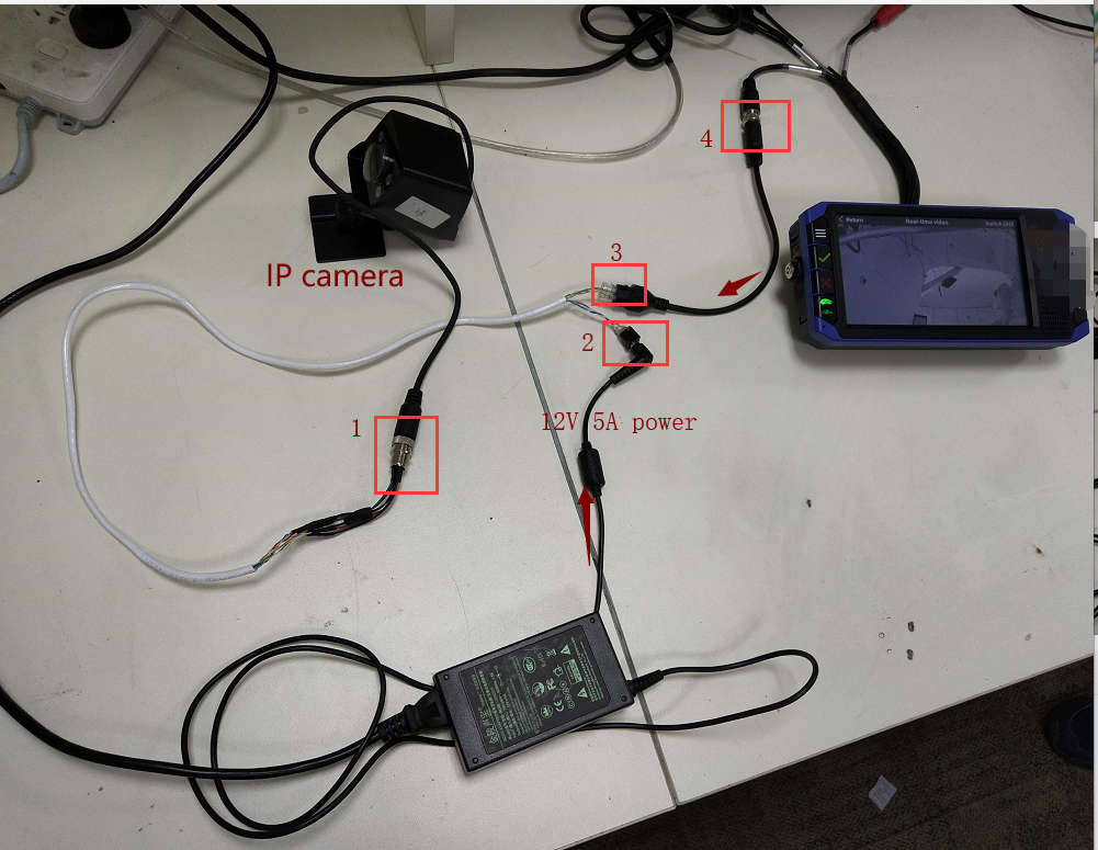 How to supply power IP camera separately Picture4