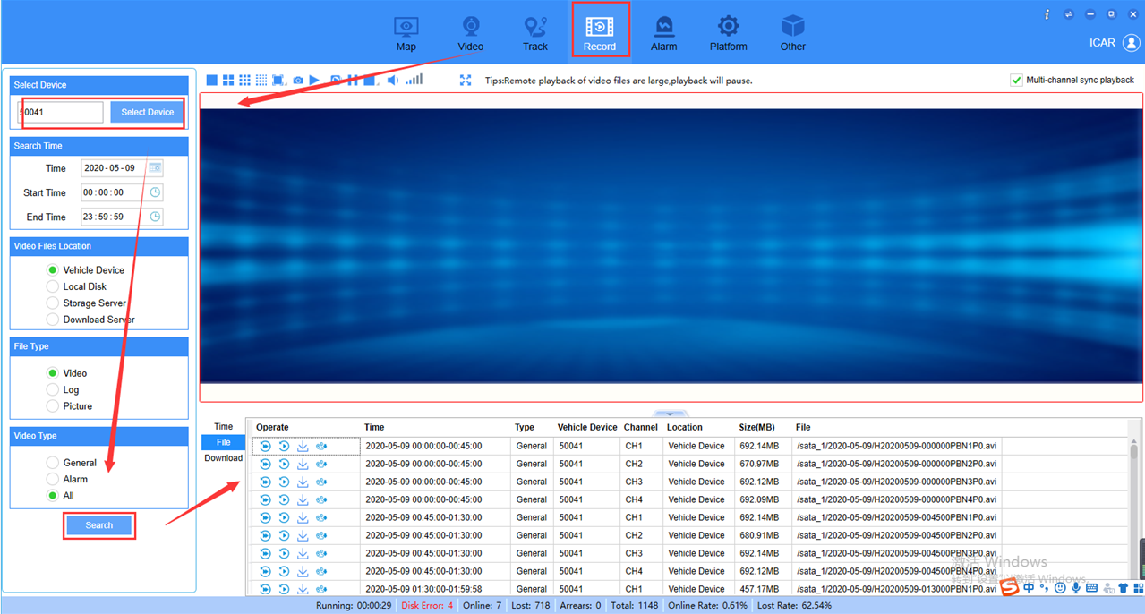 How to change the download path from IVMS Client side Picture1