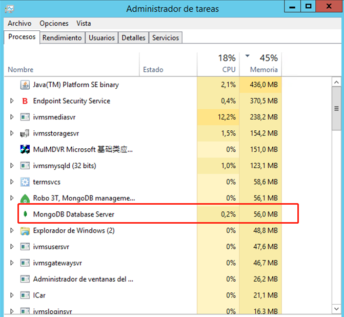 How to reduce the RAM of MongoDB Picture3