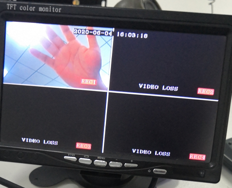 How to test Motion detection alarm on the MDVR Picture7