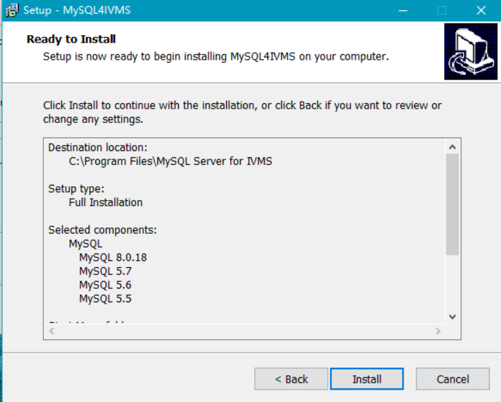 Server Installation Steps which with Independent package of MySQL Picture7