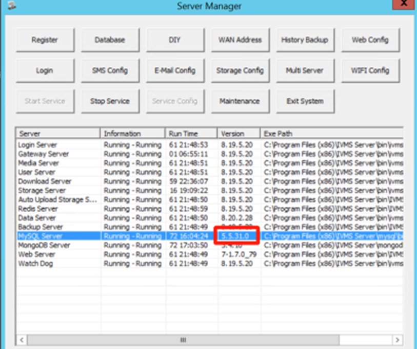 Server Installation Steps which with Independent package of MySQL Picture1