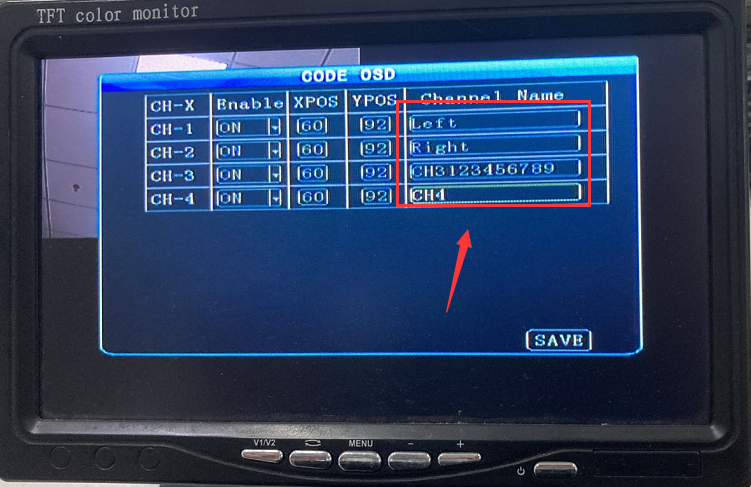 How to set the channel name OSD Picture3