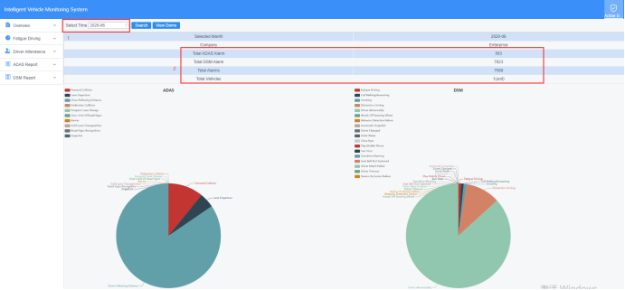 How to search the Statistics and details of ADAS DSM Picture2