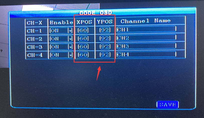 How to set the channel name OSD Picture5