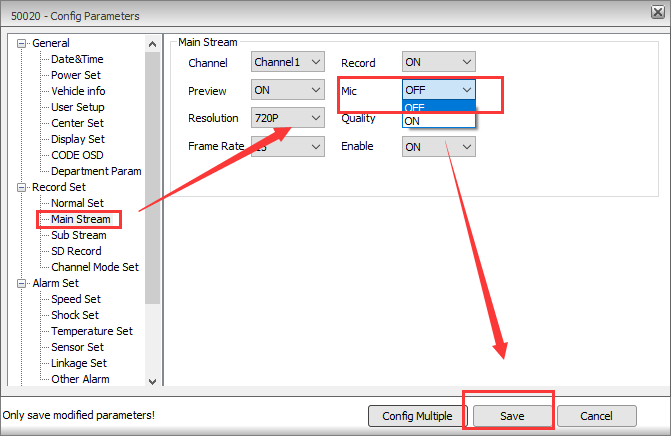 How to switch the camera audio/mic off via IVMS Client side Picture2