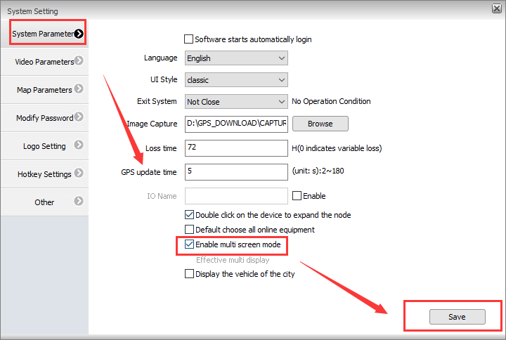 How to change the IVMS Client UI style and open multi screen mode Picture4