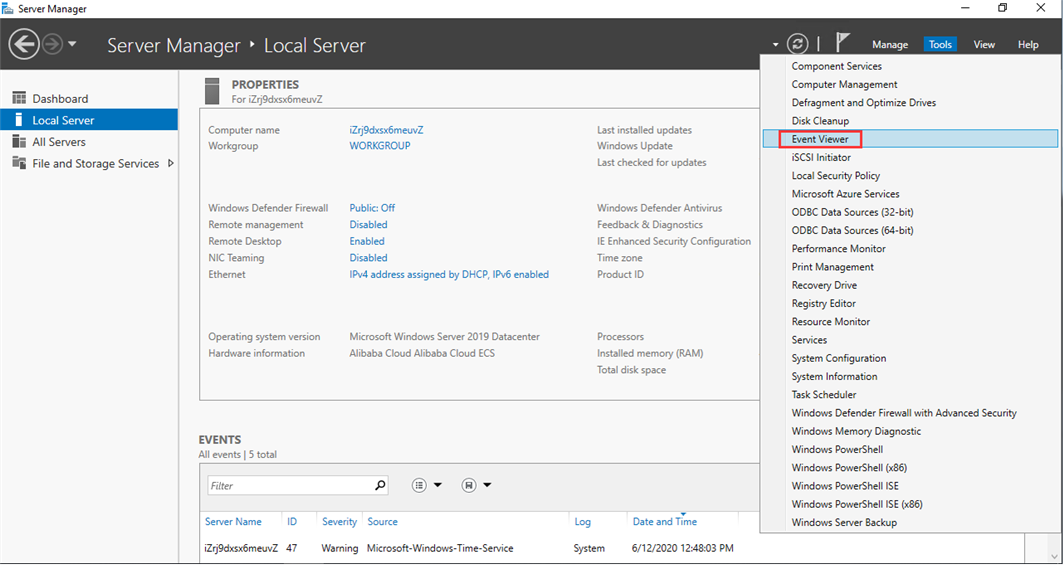 How to use Event Viewer check errors from system or application Picture3