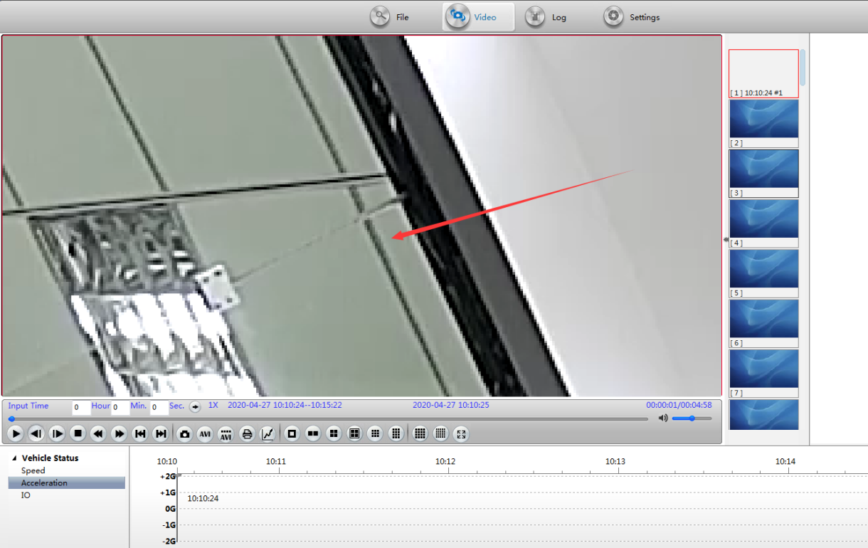 How to zoom one area in the video using MDVRPlayer Picture4