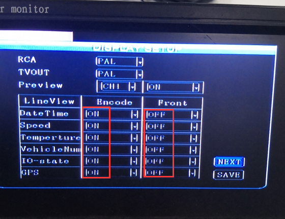 How to use OSD settings Picture5