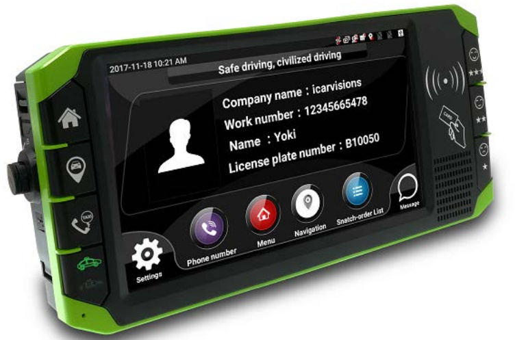 The 3rd Gen Smart Touch Screen Mobile DVR JT1 Picture1