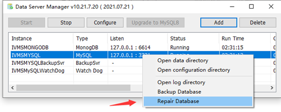 How to use MySQL Server Manager Backup and Restore data Picture4