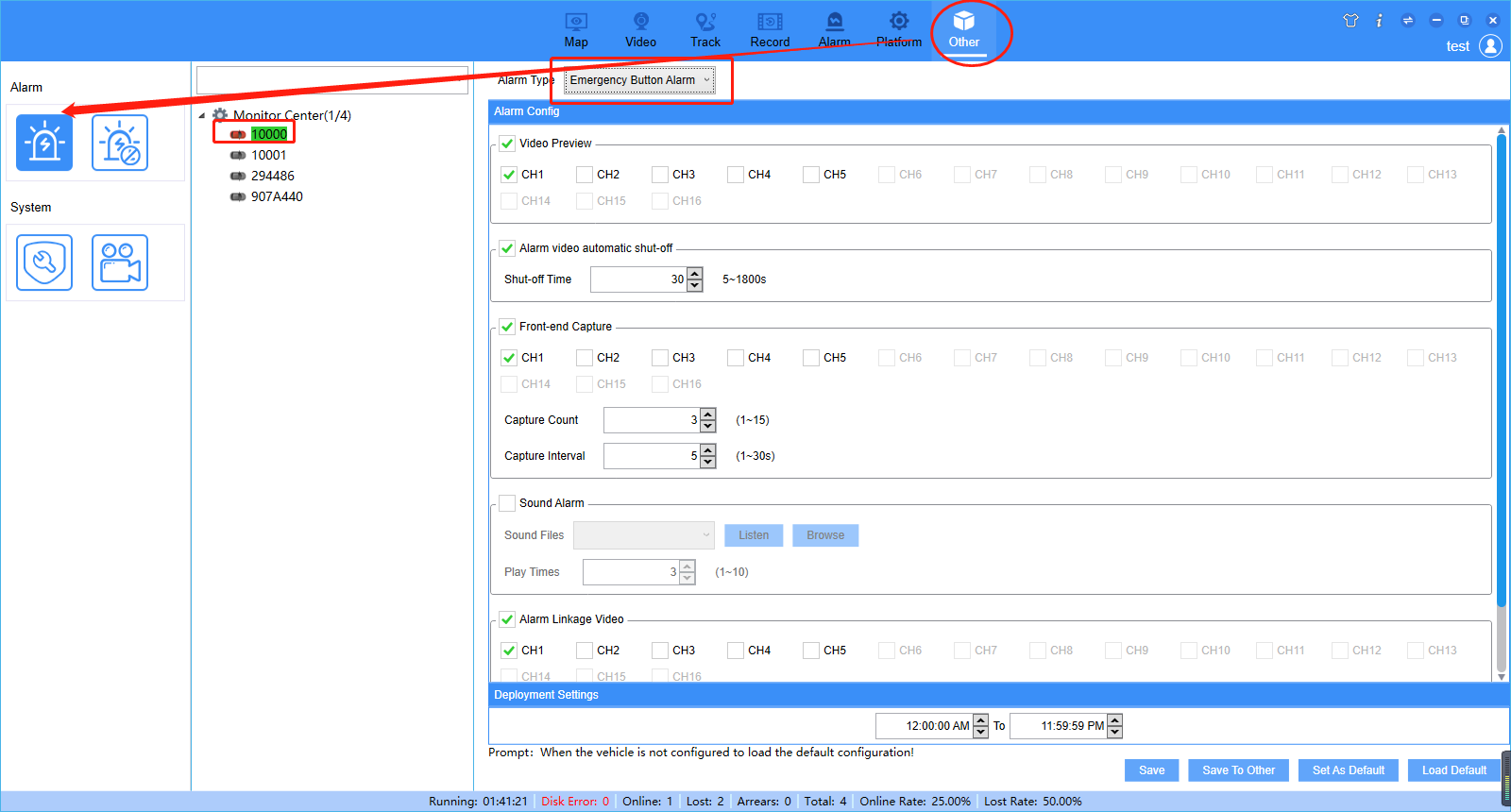 How to config alarm email for Vehicle Mobile Dvr Picture7