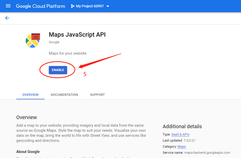 How to add Google Map API for Intelligent Vehicle Monitoring System Server Picture3