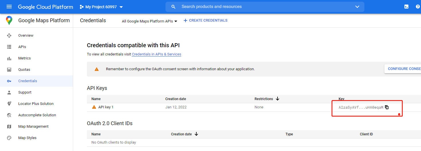 How to add Google Map API for Intelligent Vehicle Monitoring System Server Picture6