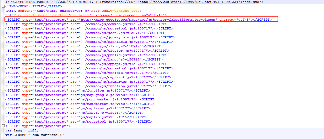 How to add Google Map API for Intelligent Vehicle Monitoring System Server Picture8