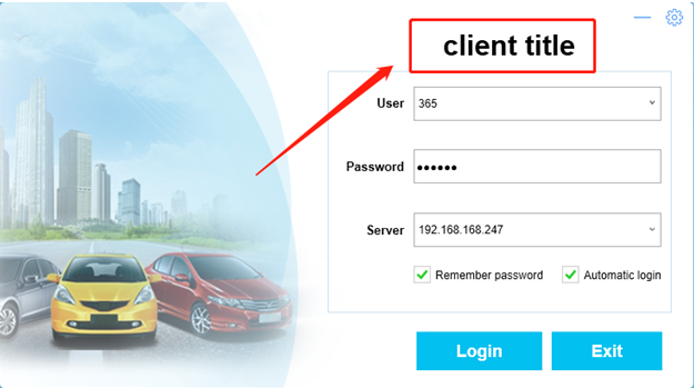 How to change the IVMS client login page title and logo Picture3