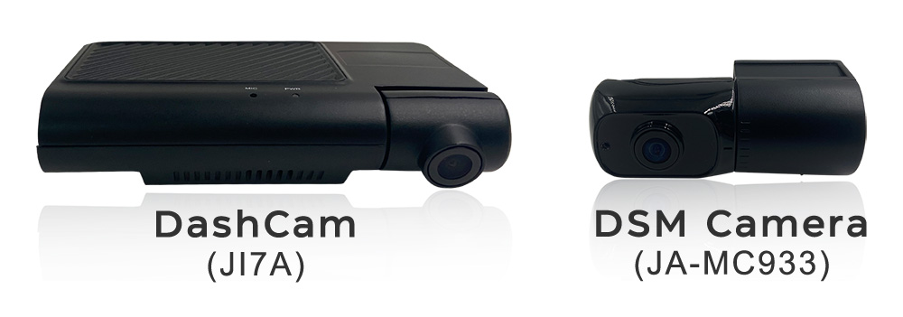 The highlights of NEW dashcam (JI7A) comparing to the previous (JI3A) Picture1